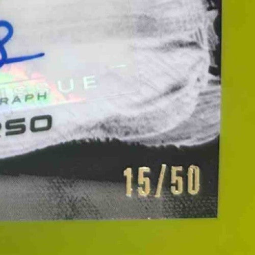 2022 Topps Chrome Star Wars Galaxy Mads Mikkelsen Auto Purple 15/50 Galen Erso - Non-Sports Cards
