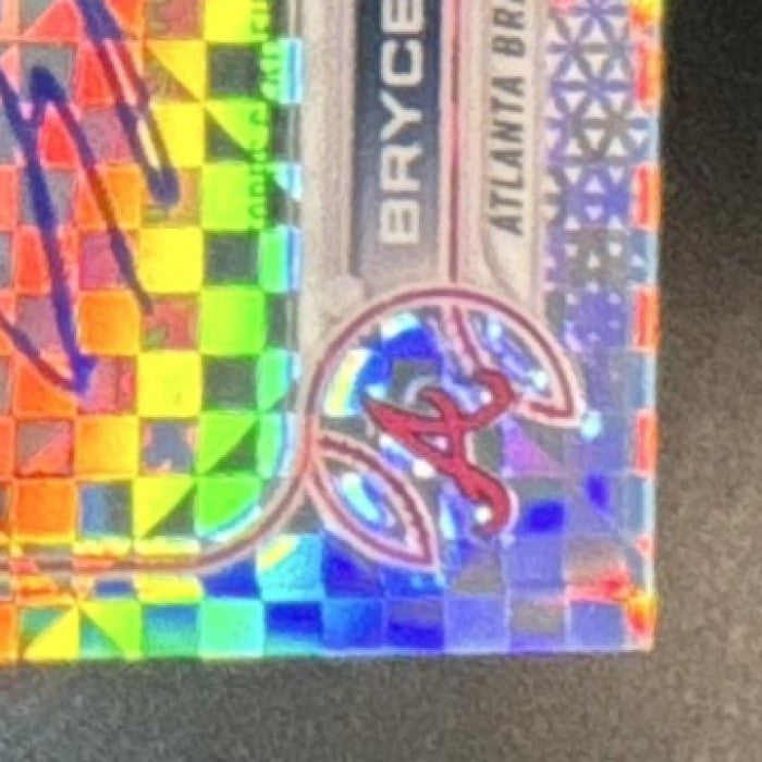 2022 Topps Chrome Update Bryce Elder Auto X-Fractor /125 RC Atlanta Braves - Sports Cards