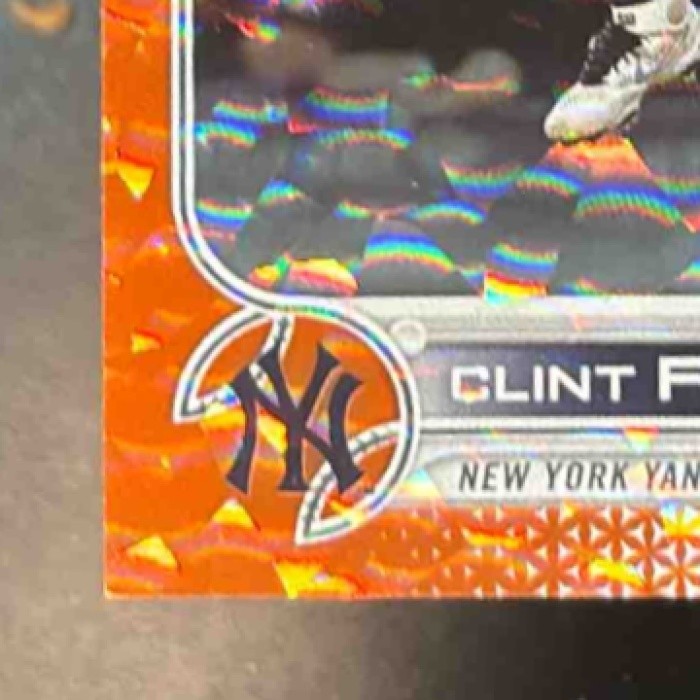 2022 Topps Clint Frazier Orange Foilboard /299 #101 New York Yankees - Sports Cards
