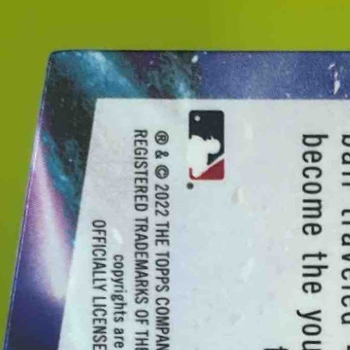 2022 Topps Cosmic Chrome Vladimir Guerrero Jr. Launched Into Orbit Black /10 - Sports Cards
