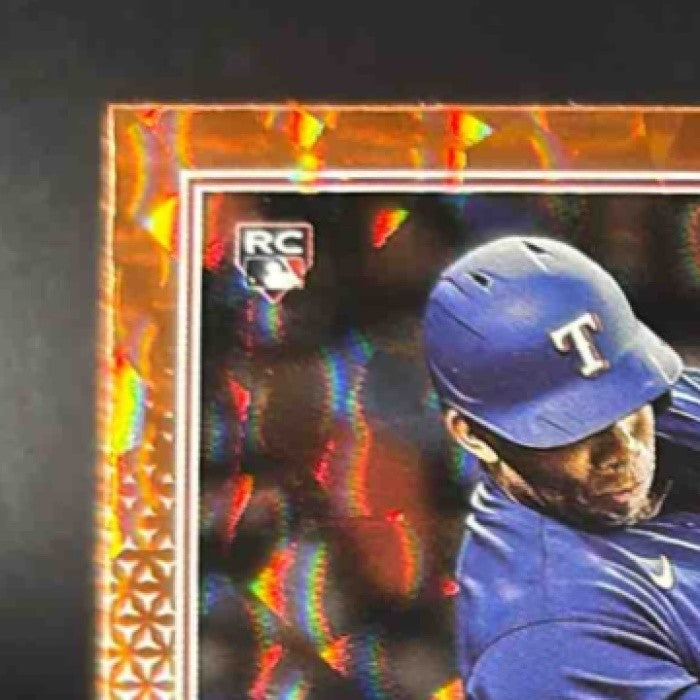2022 Topps Curtis Terry Orange Foilboard /299 #97 RC Texas Rangers - Sports Cards