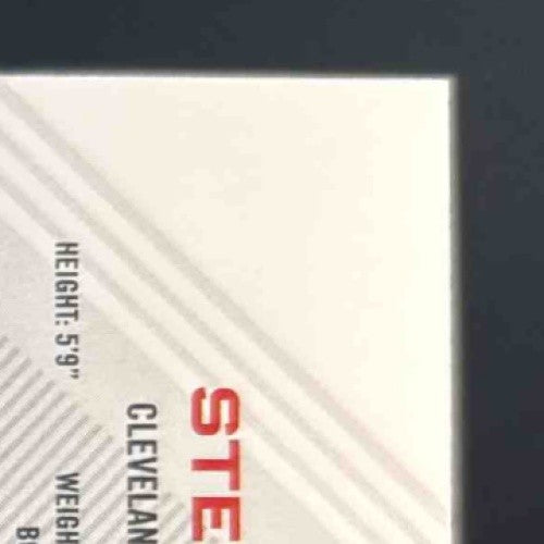 2022 Topps Gallery Steven Kwan Blue Pattern 5/50 #166 RC Cleveland Guardians - Sports Cards