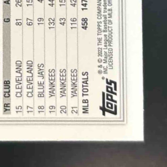 2022 Topps Gio Urshela Gold /2022 #23 New York Yankees - Sports Cards