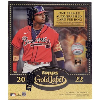 2022 Topps Gold Label Baseball Hobby Box - MLB