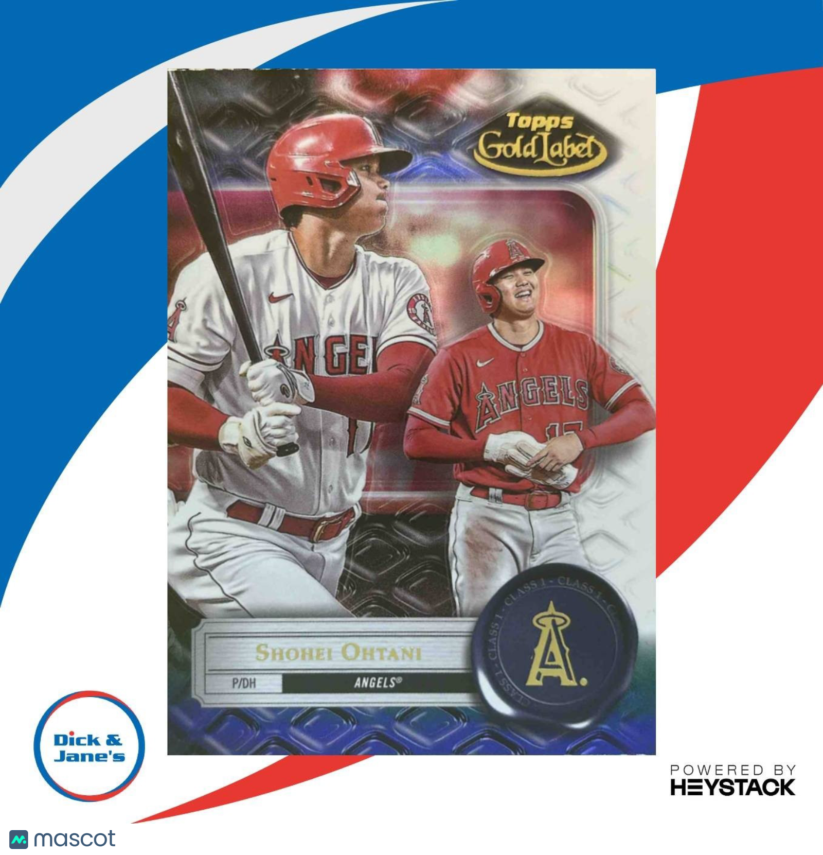 2022 Topps Gold Label Shohei Ohtani #44 Los Angeles Angels - Sports Cards