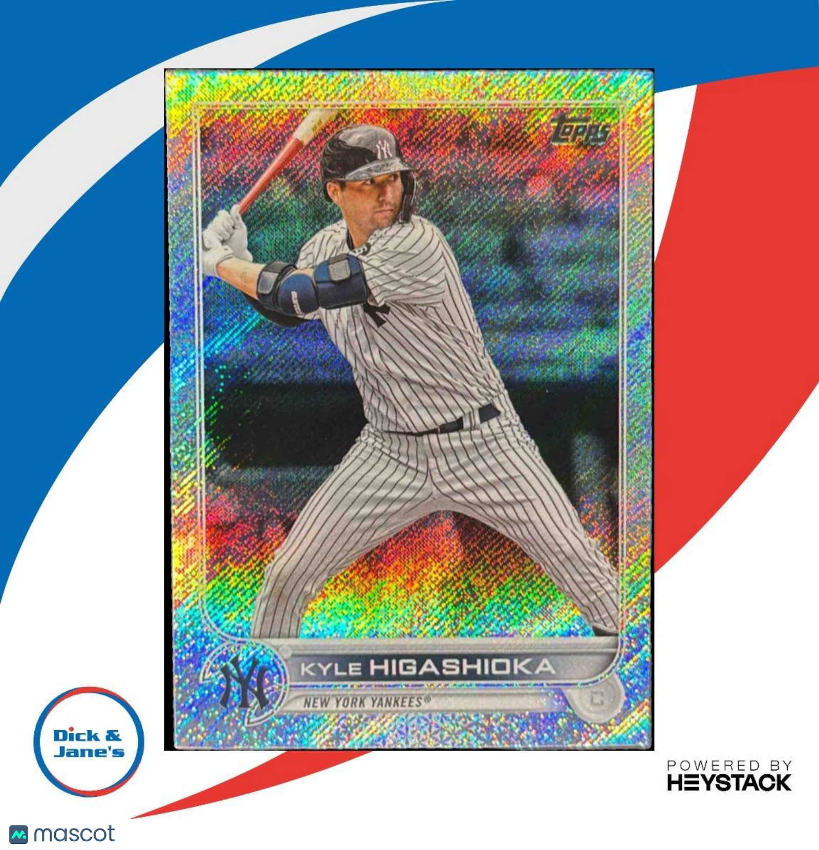 2022 Topps Kyle Higashioka /875 #292 New York Yankees - Sports Cards