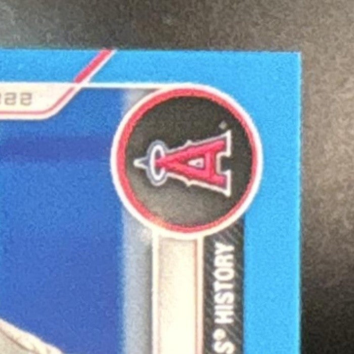 2022 Topps Now Mike Trout Blue /49 #772 Los Angeles Angels - Sports Cards