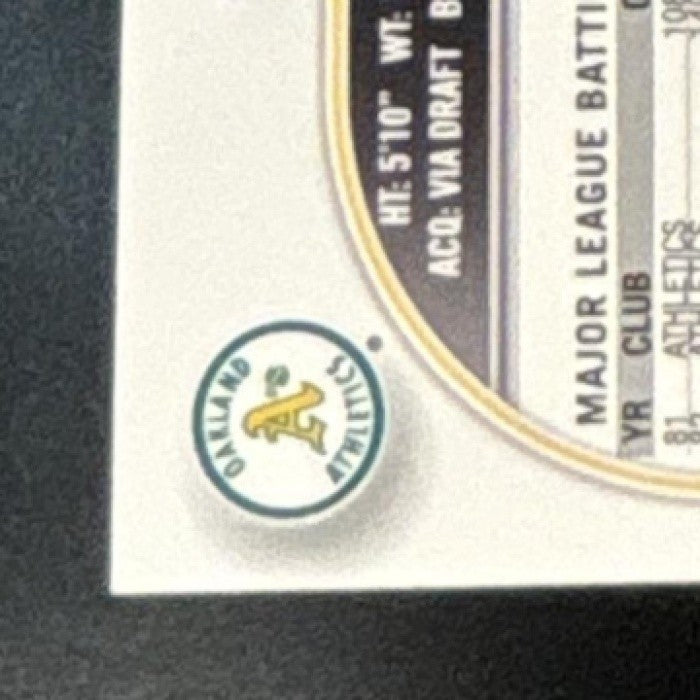 2022 Topps Rickey Henderson #343b SP VAR SSP Oakland Athletics - Sports Cards