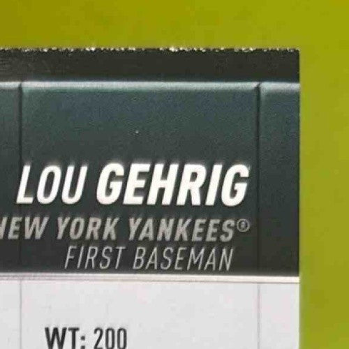 2022 Topps Stadium Club Lou Gehrig #4 New York Yankees - Sports Cards