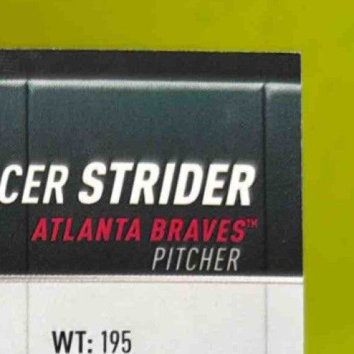 2022 Topps Stadium Club Spencer Strider Auto #SCBA-SST RC Atlanta Braves - Sports Cards