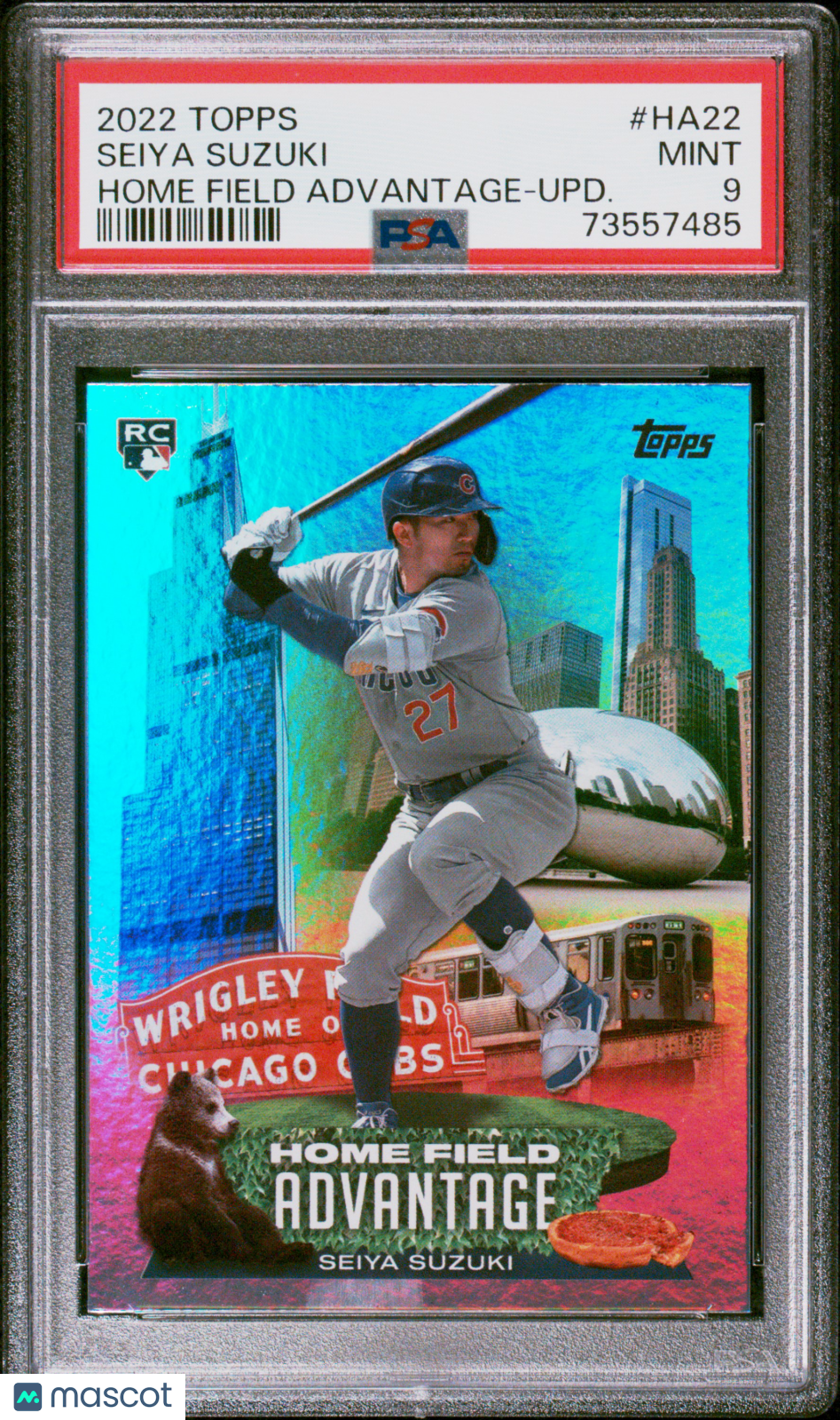 2022 Topps Update Home Field Advantage Seiya Suzuki #HA22 PSA 9 MINT Cubs - Graded Sports Cards