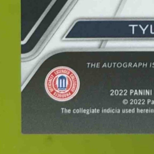 2022 Tyler Allgeier Spectra In The Zone Signatures Gold /10 #Z-TAL RC Auto - Sports Cards