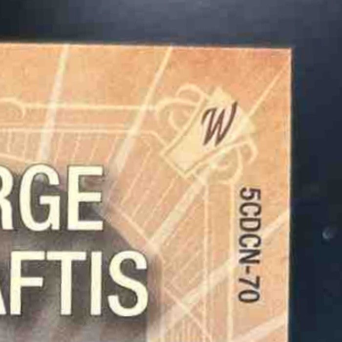 2022 Wild Card 5 Draw George Karlaftis Auto /5 #5CDCN-70 RC Purdue Boilermakers - Sports Cards