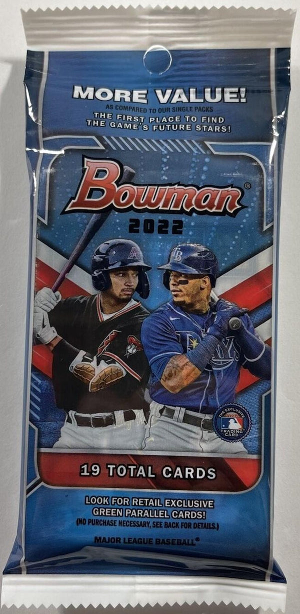2022 Bowman Baseball Jumbo Value Pack (19 Cards)(Elly De LA Cruz / Julio Rodriguez ?? )