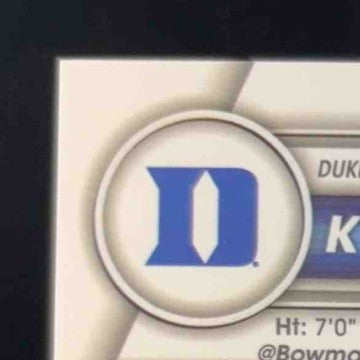 2023-24 Bowman University Chrome Kyle Filipowski Auto Gold Lava Refractor 50/50 - Sports Cards