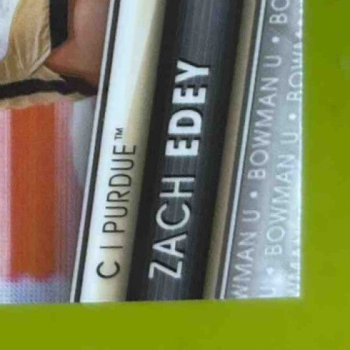 2023-24 Bowman University Chrome Zach Edey #71 Purdue Boilermakers - Sports Cards