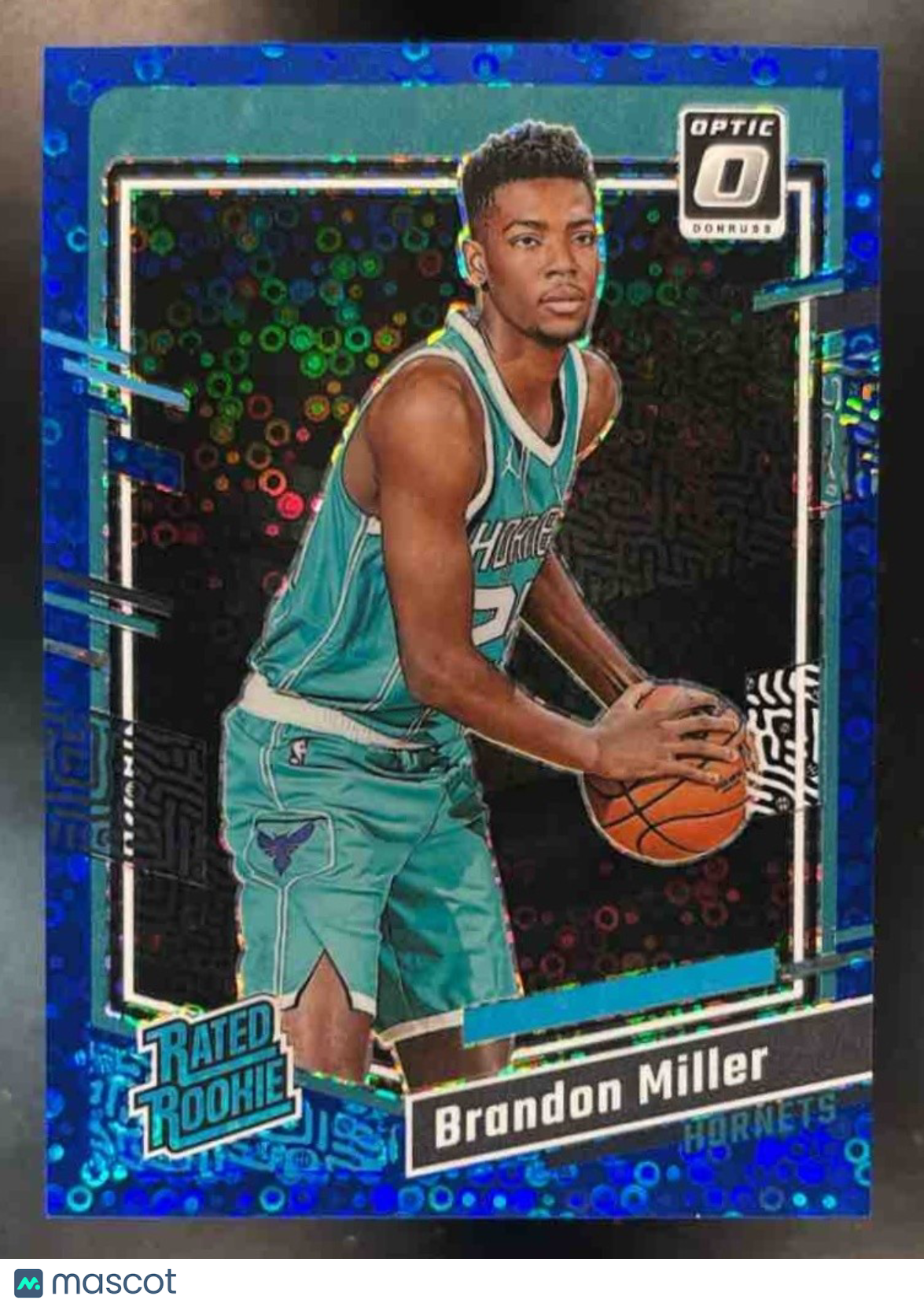 2023-24 Donruss Optic Brandon Miller Fast Break Blue /49 #219 RC Hornets - Sports Cards
