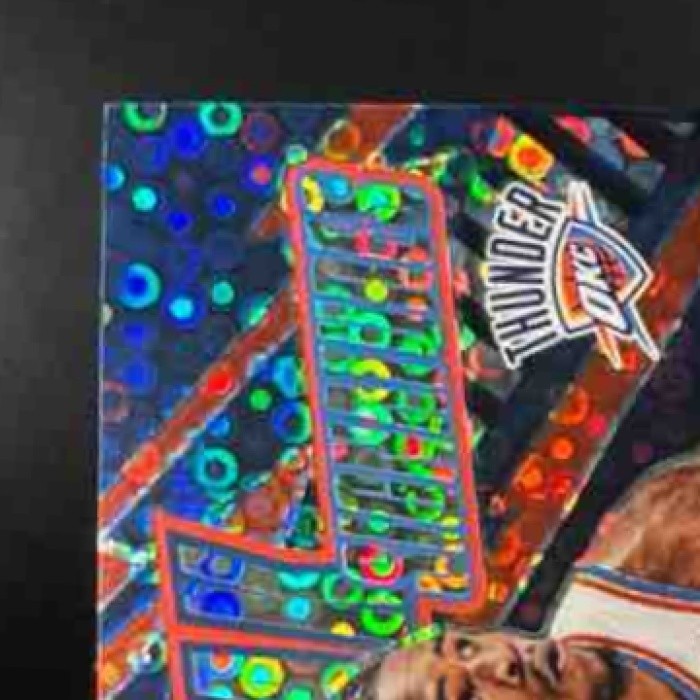 2023-24 Donruss Optic Cason Wallace Fast Break Signatures Auto RC Thunder - Sports Cards