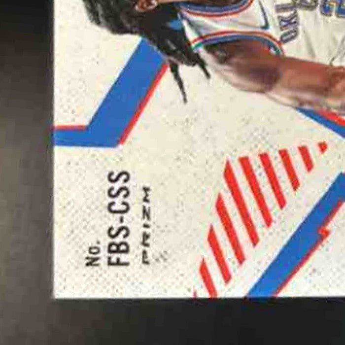 2023-24 Donruss Optic Cason Wallace Fast Break Signatures Auto RC Thunder - Sports Cards