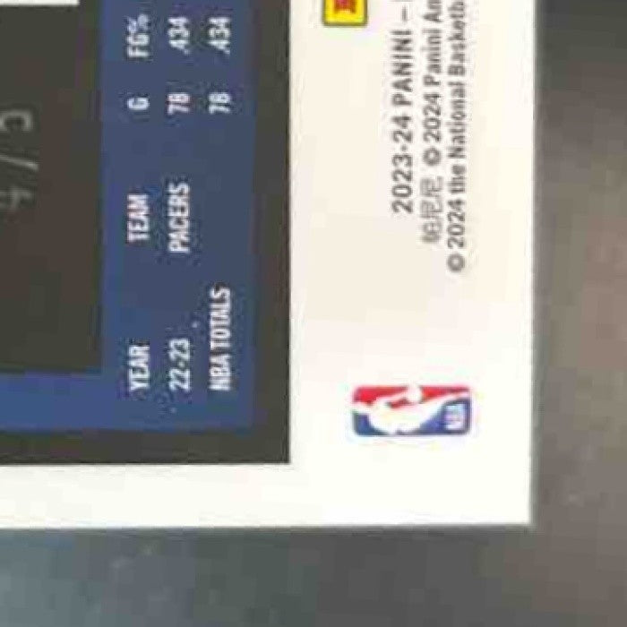 2023-24 Hoops Premium Stock Bennedict Mathurin Rising Stars Green /5 #286 Pacers - Sports Cards