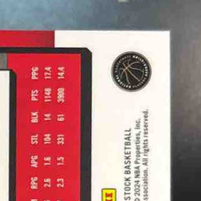 2023-24 Hoops Premium Stock Gary Trent Jr. Orange /299 #200 Toronto Raptors - Sports Cards