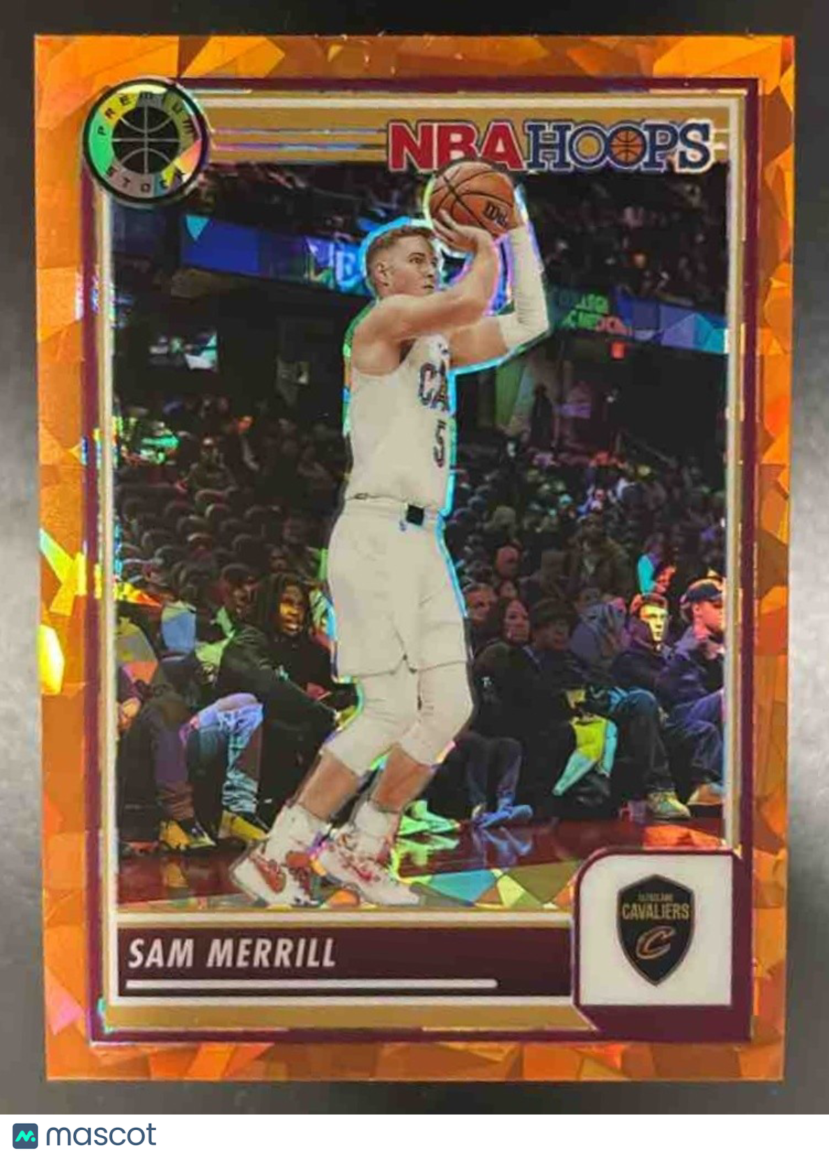 2023-24 Hoops Premium Stock Sam Merrill Orange Ice /125 #233 Cleveland Cavalier - Sports Cards