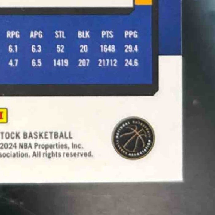 2023-24 Hoops Premium Stock Stephen Curry Ice Prizm #192 Golden State Warriors - Sports Cards