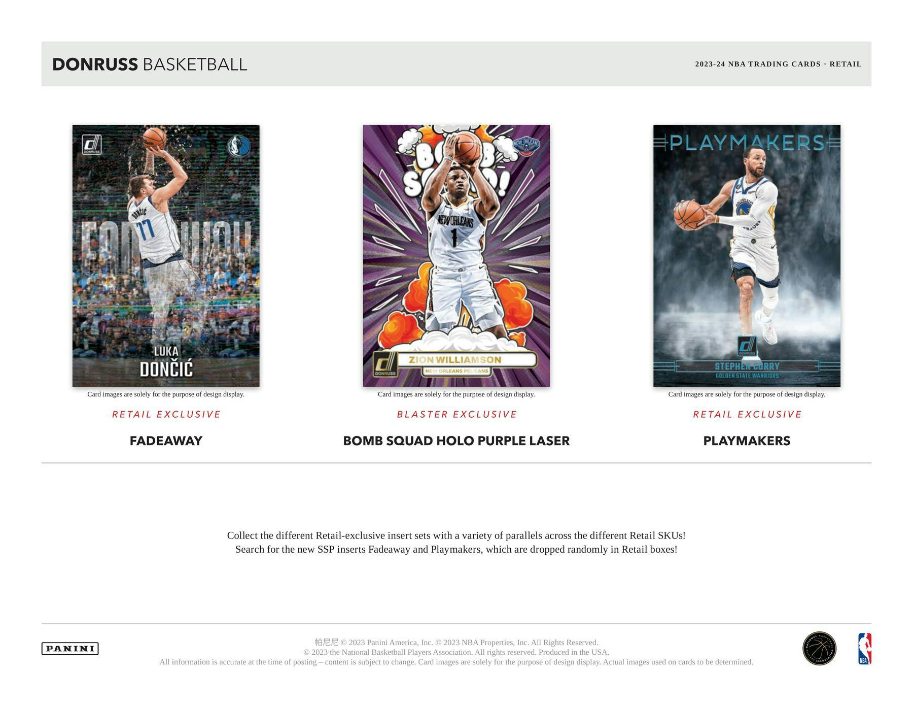 2023/24 Panini Donruss Basketball 24-Pack Retail Box (Wemby?) - NBA Retail Box