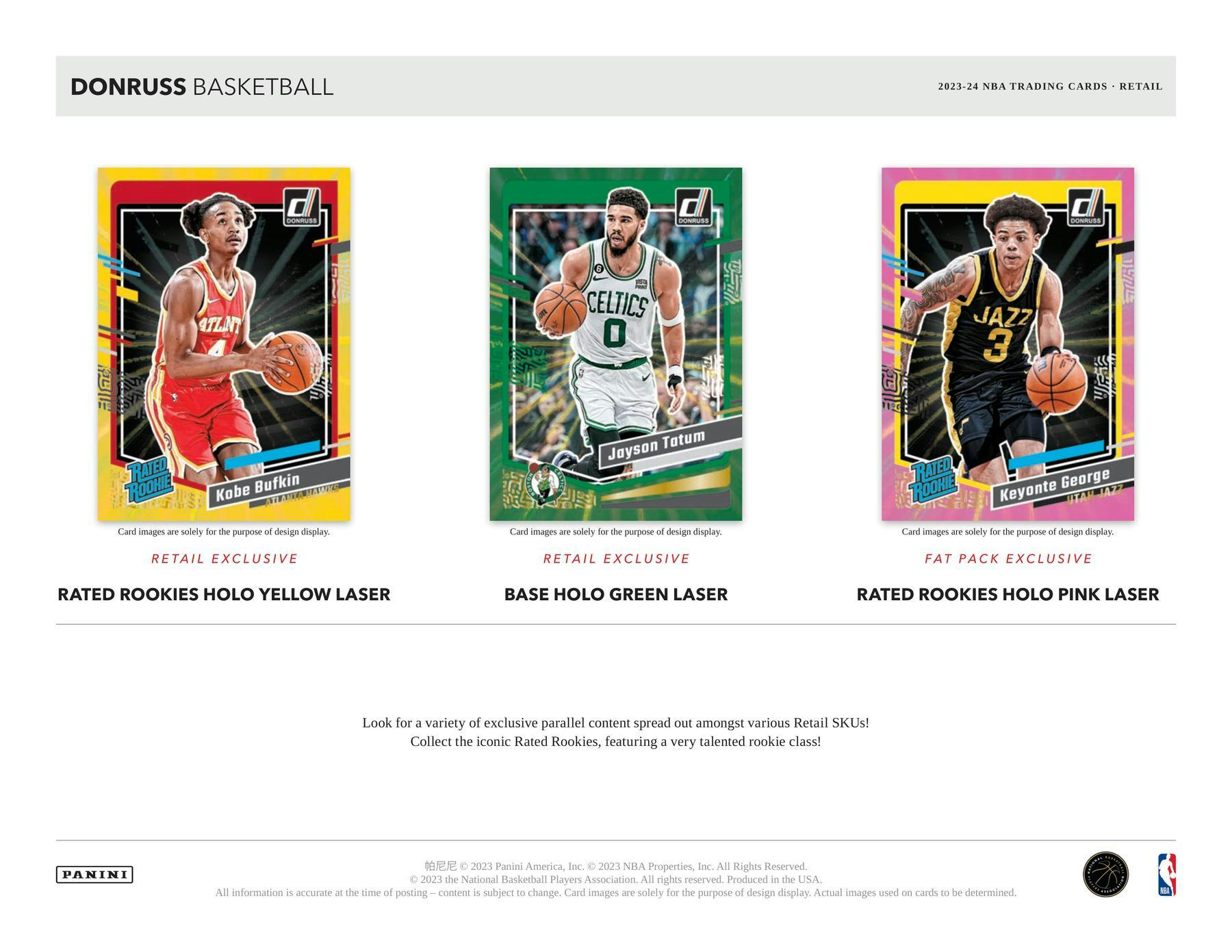 2023/24 Panini Donruss Basketball 24-Pack Retail Box (Wemby?) - NBA Retail Box