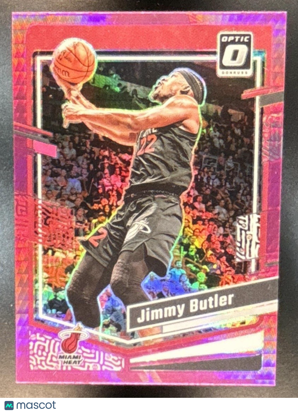 2023-24 Panini Donruss Optic Jimmy Butler Hyper Pink Prizm #154 Miami Heat - Sports Cards