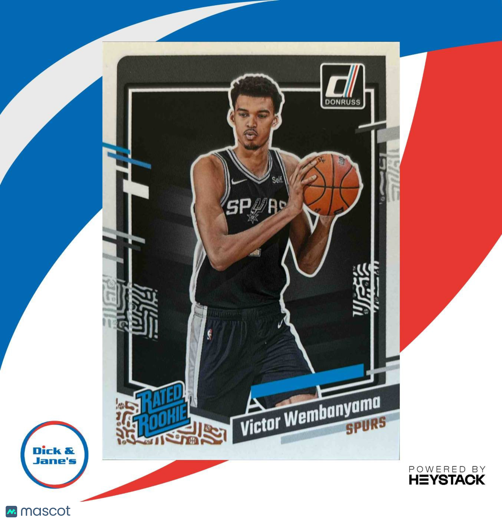 2023-24 Panini Donruss Victor Wembanyama #220 RC Rated Rookie San Antonio Spurs - Sports Cards