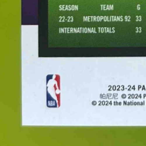 2023-24 Panini Hoops Haunted Victor Wembanyama #108 RC San Antonio Spurs - Sports Cards