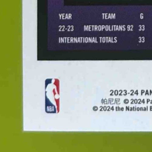 2023-24 Panini Hoops Haunted Victor Wembanyama #282 RC San Antonio Spurs - Sports Cards