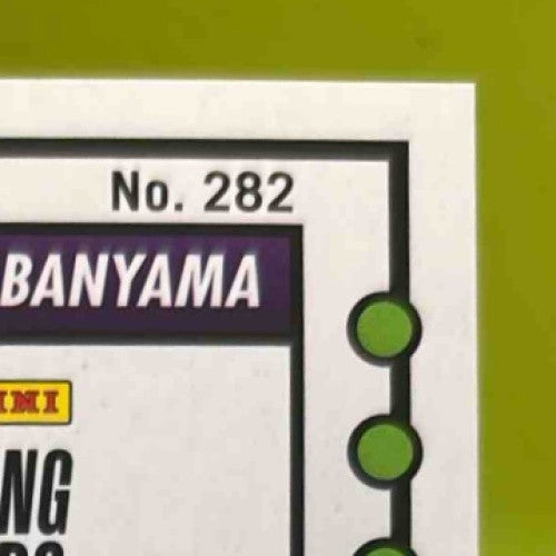 2023-24 Panini Hoops Haunted Victor Wembanyama Slime #282 RC San Antonio Spurs - Sports Cards