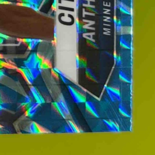 2023-24 Panini Mosaic Anthony Edwards Reactive Blue 273 City Edition Timberwolve - Sports Cards