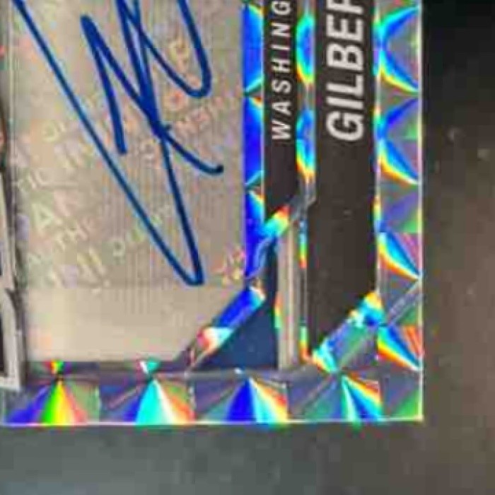 2023-24 Panini Mosaic Gilbert Arenas Showtime Signatures Mosaic Auto Wizards - Sports Cards