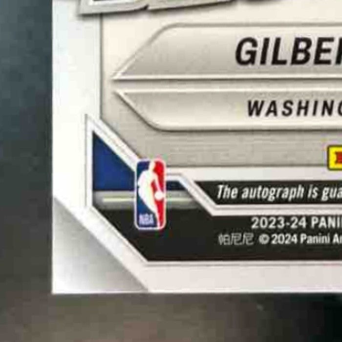 2023-24 Panini Mosaic Gilbert Arenas Showtime Signatures Mosaic Auto Wizards - Sports Cards