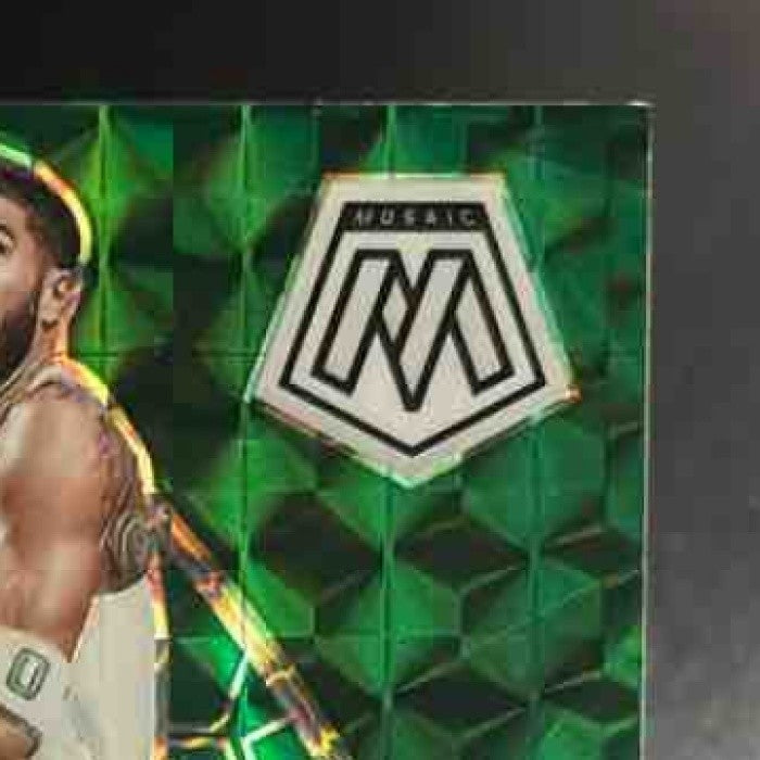 2023-24 Panini Mosaic Jayson Tatum Elevate Mosaic Green #3 Boston Celtics - Sports Cards