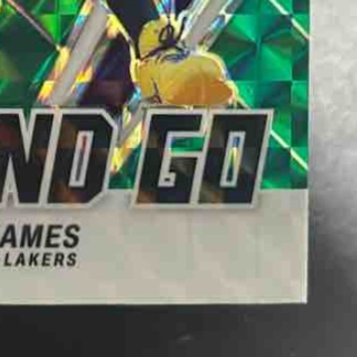 2023-24 Panini Mosaic LeBron James Give and Go Mosaic Green Los Angeles Lakers - Sports Cards
