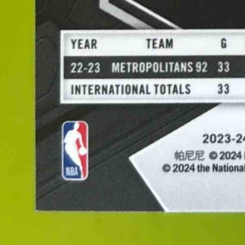 2023-24 Panini Mosaic Victor Wembanyama City Edition #282 RC San Antonio Spurs - Sports Cards