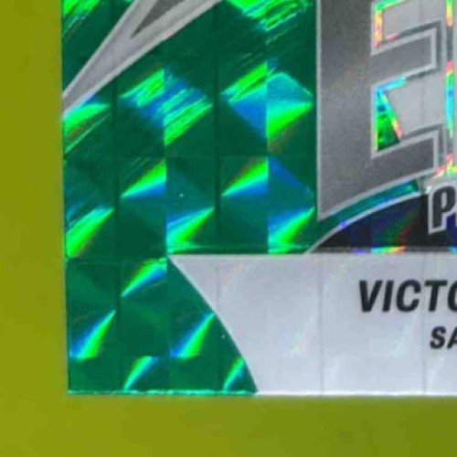 2023-24 Panini Mosaic Victor Wembanyama Epic Performers Green #12 RC Spurs - Sports Cards