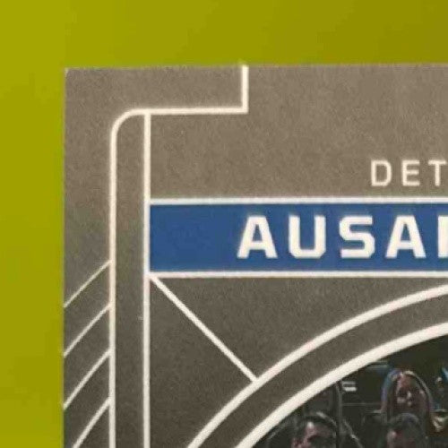 2023-24 Panini Obsidian Ausar Thompson Equinox Electric Etch Green Flood /25 RC - Sports Cards
