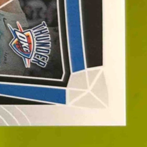 2023-24 Panini Obsidian Chet Holmgren Electric Etch Green 23/25 #30 Thunder - Sports Cards