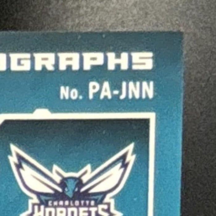 2023-24 Panini Phoenix James Nnaji Auto #PA-JNN Charlotte Hornets - Sports Cards
