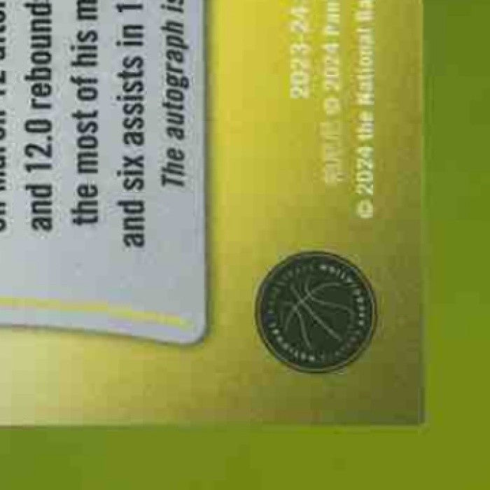 2023-24 Panini Phoenix Jason Preston Crusade Signature