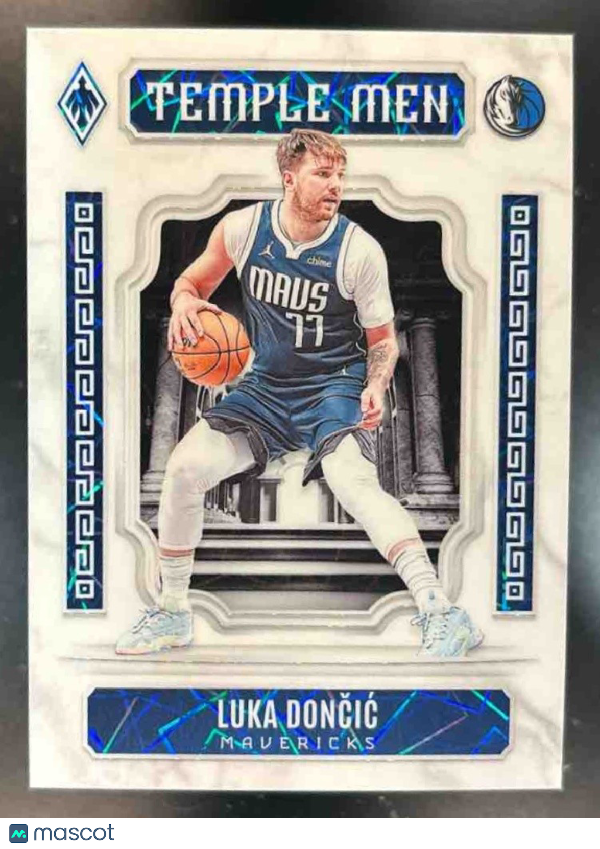 2023-24 Panini Phoenix Luka Doncic Temple Men White Lazer /150 #13 Mavericks - Sports Cards