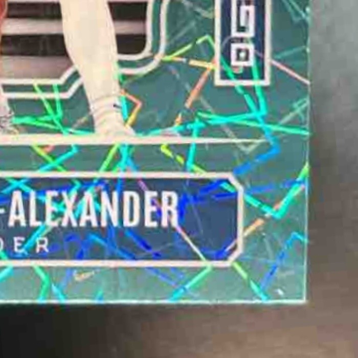 2023-24 Panini Phoenix Shai Gilgeous-Alexander Temple Men Teal Lazer #22 Thunder - Sports Cards