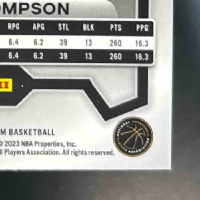 2023-24 Panini Prizm Amen Thompson Prizms Pink Ice #150 RC Houston Rockets - Sports Cards