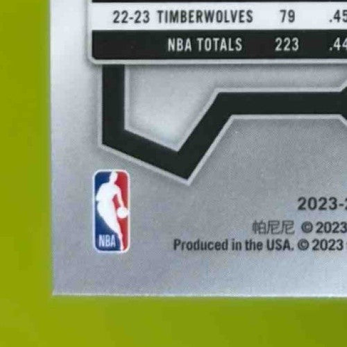 2023-24 Panini Prizm Anthony Edwards Prizms Pink Ice #108 Minnesota Timberwolves - Sports Cards