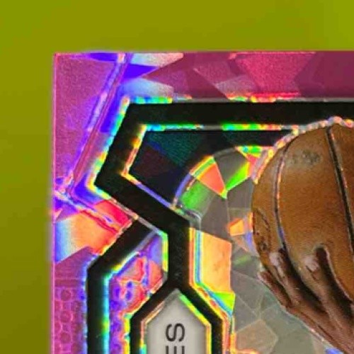2023-24 Panini Prizm Anthony Edwards Prizms Pink Ice #108 Minnesota Timberwolves - Sports Cards